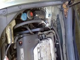 2009 HONDA ACCORD, OLIVE, EX-L MODEL, 3.5L, AT.  A26267